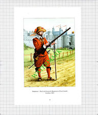 Musketeer The Lord General's Regiment Of Foot Guards London  -  c.1990's Print picture