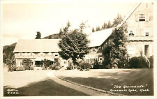 RPPC Postcard Quinault Lodge Lake Quinault WA Jones 4002 Olympic National Park picture