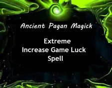 X3 Extreme Increase Game Luck Casting - Pagan Magick Casting ~ picture