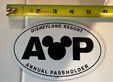 Disney Disneyland Annual Passholder Magnet 5.5 Inch  X 3.5 Inch picture