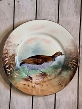 Limoges France Hand Painted Artist Signed Thomas Plate 10” picture
