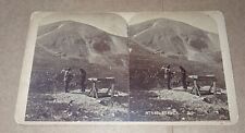Gold Silver Mining Stereoview Colorado Struck it Big Occupational picture