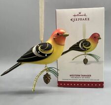 2015 Hallmark Keepsake Ornament - Western Tanager - Beauty of Birds Series #11 picture