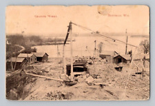 1911. MONTELLO, WIS. GRANITE WORKS. POSTCARD EE18 picture