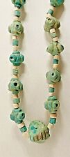 Ancient faience necklace Egyptian Greek Phoenician or Near Eastern I mil. BC  picture