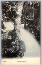 Troy, New Hampshire NH - The Water Fall - Vintage Postcard - Posted picture