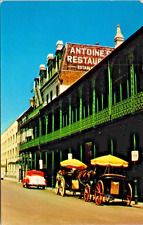 Antoines Restaurant New Orleans Street View Horse Carriages Taxi P.UN. (N 81) picture