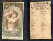 1889 N188 KIMBALL GODDESSES OF THE GREEK ROMANS 