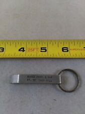 Vintage Mark's Bar DAGO HILL Opener Keychain Key Ring Chain Hangtag Fob *QQ66 picture