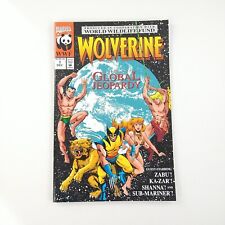 Wolverine Global Jeopardy #1 NM- Environmental Issue (1993 Marvel Comics) picture