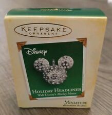 2005 Hallmark Keepsake Ornament Holiday Headliner Miniature Mickey picture