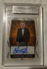 2023 Leaf Whatnot Proof Clear Christian Slater 1/1 Auto Autograph picture