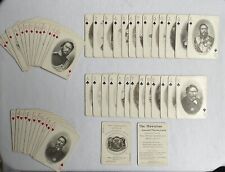 Wall Nichols Souvenir Hawaiian Playing Cards Full Deck. Copyright 1901 picture