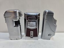 LOT OF 3  VINTAGE COLIBRI LIGHTERS     collect   / display   6994/8 picture