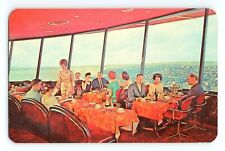 c.1950 Postcard Interior View Space Needle Rotating Restaurant Seattle WA picture