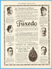 1914 Tuxedo American Tobacco Co Grantland Rice DN Travis E Ysaye Allan Frazer Ad picture