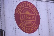 Original Kodak Railroad Slide SP Southern Pacific Lines Logo Herald picture