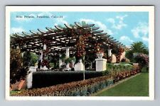 Pasadena CA-California, Rose Pergola, Vintage Postcard picture