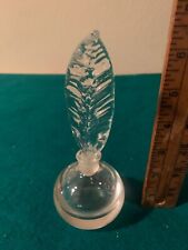 perfume bottle excellent feather top vintage italian picture