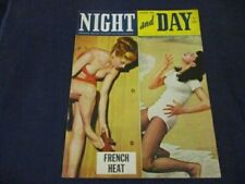 Vintage Night & Day Pin-Up Magazine Dec 1950 Sheree Bessire & Shirley Levitt picture