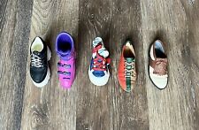 Just The Right Shoe Lot Of 5 Sports Shoes And Trinket Box Used With Stickers picture