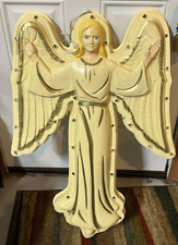 Vintage Imperial Carolina Enterprise Wall Blow Mold Christmas ANGEL NO LIGHTS picture