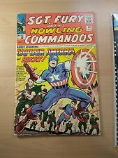 SGT. FURY AND HIS HOWLING COMMANDOS #13 (1964) 1ST. MEETING CAPTAIN AMERICA  picture