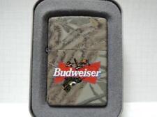 Zippo lighter Budweiser real tree camouflage made in 2000 unused From Japan picture