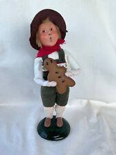 Byers Choice Caroler Hansel w/ Gingerbread Cookie picture