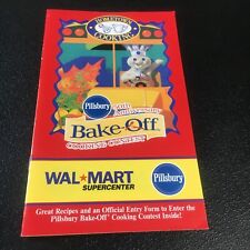 Vintage 1999 Walmart Pillsbury 50th Anniversary Bake Off Recipe Booklet picture