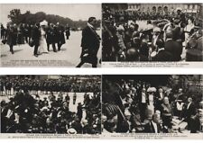 1910 Paris Belgium Royalty 20 Vintage Postcards (L5383) picture