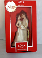 LENOX 2015 Always and Forever Bride and Groom Porcelain Ornament #853540 4