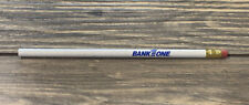 Vintage White Bank One Unsharpened Pencil picture
