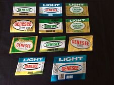 11 UNUSED GENESEE BEER LABELS -  ALL DIFFERENT - ROCHESTER NY picture