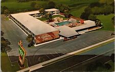 Holiday Inn Richmond VA Virginia Aerial View Postcard VTG UNP Curteich Vintage picture