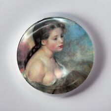 Rare Limoges France Renoir Plate Girl Beautiful Collectable picture