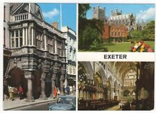Devon England Guildhall Exeter Vintage Postcard Continental Chrome picture