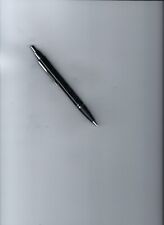 Parker 1M Black Lacquer W/ Shiny Chrome & Rubber Grip Ball Pen W/ H&H Logo picture