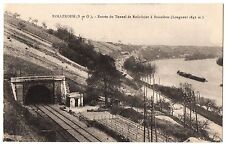 CPA 78 - ROLLLEBOISE (Yvelines) - entrance to the Rolleboise Tunnel in Bonnières picture