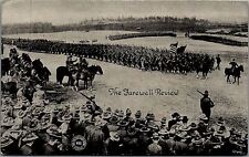c1918 WWI THE FAIRWELL REVIEW US TROOPS CHICAGO DAILY NEWS POSTCARD 29-168 picture