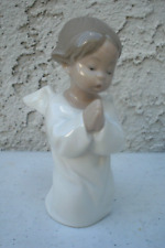 Vintage Lladro praying cherub figurine picture