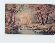 Postcard River Nature Scene picture