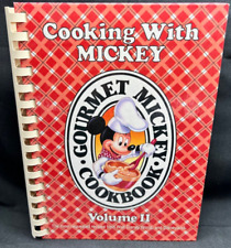 Vintage Disney Cookbook - Cooking with Mickey Gourmet Mickey Cookbook Vol II picture