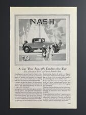 Original 1927 Nash Advanced 6- Original Print Advertisement (10 in x 6.5 in) picture