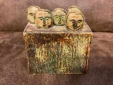 FOLK ART? FACES? CIGAR HOLDER? PIPE HOLDER? I DON'T KNOW WHAT IT IS picture
