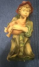 Vintage Original Dolfi Hand Painted Musician Figurine Statue 3.75