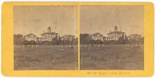 CANADA SV - Quebec - Montreal - McGill University - Kilburn 1860s picture