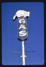 Gasoline sign Route 80 Sweetwater Texas 1980s Historic Old Photo picture