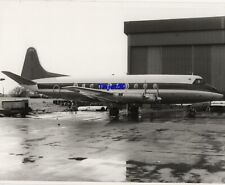 8x6 B&W Photograph Viscount CF-TIF at East Midlands Seller ref P951 picture