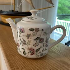 Andrea by Sadek Teapot with Lid Buckingham Floral Pattern Made in Japan EUC picture